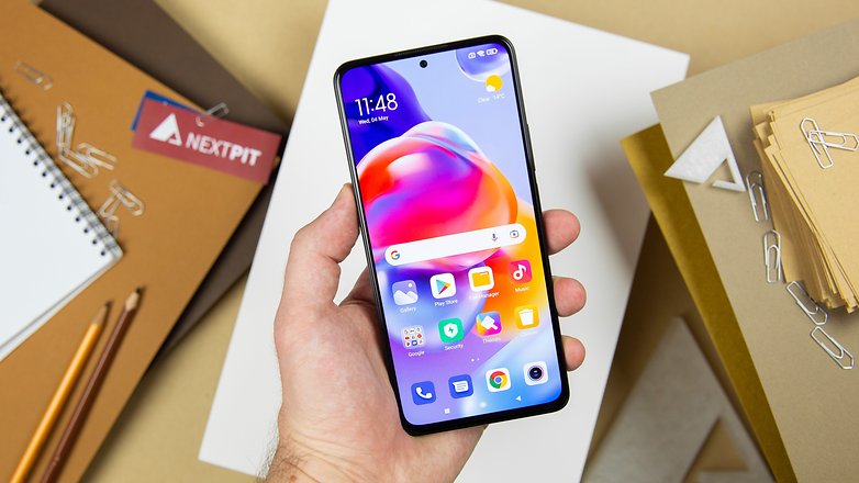 L'écran Amoled 120 Hz de 6,67 pouces du Redmi Note 11 Pro+ 5G est d'excellente facture Xiaomi Redmi Note 11 Pro Plus 5G Ecran Amoled 120 Hz