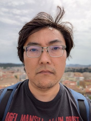 Google Pixel 9a: Selfie - Modo retrato