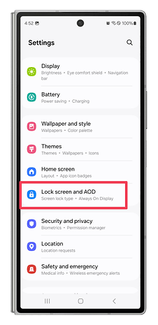 Captures d'écran trucs et astuces de One UI